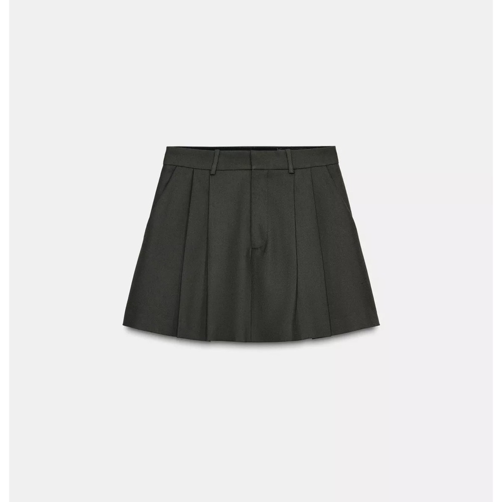 NWT Zara Pleated Short Skirt